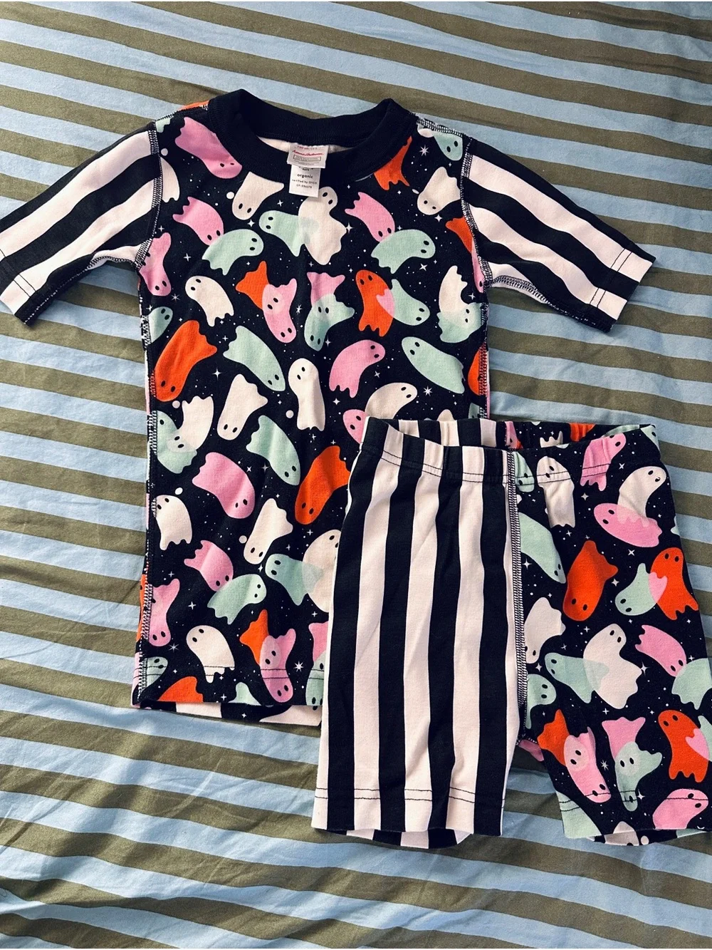 Hanna Anderson Ghost Print Pajama Set